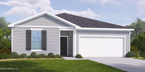 New construction Single-Family house 11336 Tiburon Drive, Jacksonville, FL 32221 Landmark Series - Deering- photo 0