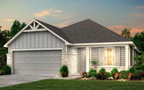 New construction Single-Family house 23507 Weir Box Road, Hockley, TX 77447 Independence- photo 0