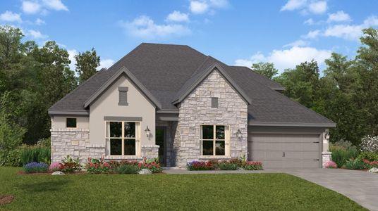 New construction Single-Family house 10702 Branched Foldwing Ct, Cypress, TX 77433 Preston- photo 0