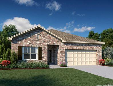 New construction Single-Family house 4615 Serpens, San Antonio, TX 78245 Alyssa Homeplan- photo 0