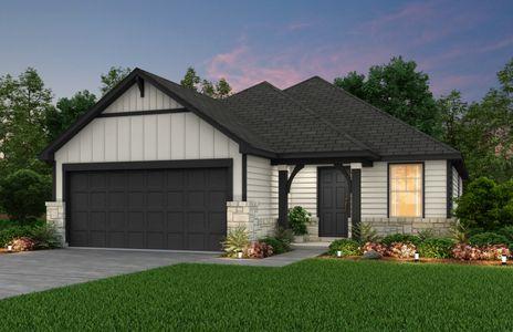 New construction Single-Family house 17714 Seed Drill Lane, Hockley, TX 77447 - photo 0