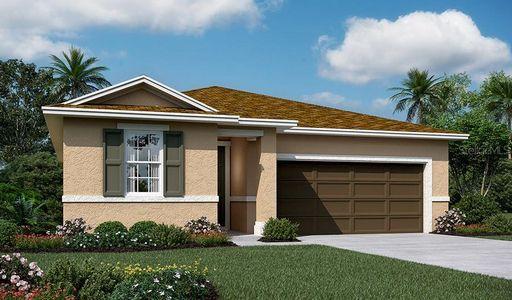 New construction Single-Family house 5253 Bee Balm Street, Lake Hamilton, FL 33851 - photo 0
