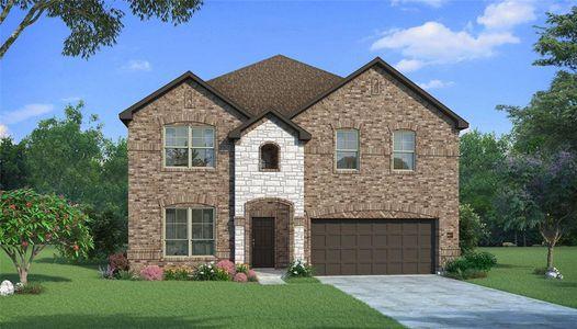 New construction Single-Family house 2345 Bellatrix Drive, Fort Worth, TX 76052 Cypress II T- photo 0