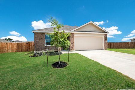 New construction Single-Family house 4626 Meadowland Pl, San Antonio, TX 78222 Huxley- photo 0
