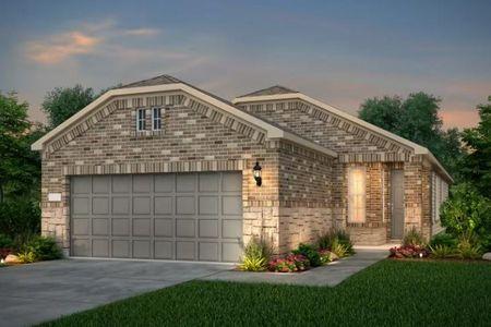 New construction Single-Family house 723 Livewater Ln, Georgetown, TX 78633 Compass- photo 0