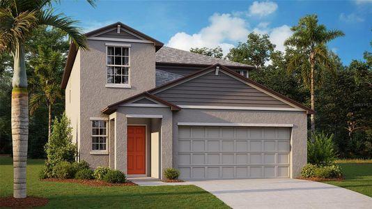 New construction Single-Family house 51435 Fiddle Fig Avenue, Wimauma, FL 33598 - photo 0