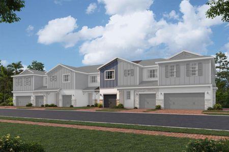 New construction Townhouse house 14836 Harvest Street, Orlando, FL 32824 San Miguel- photo 0