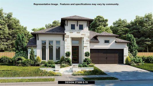 New construction Single-Family house 1721 Field Brook, Seguin, TX 78155 Design 2738M- photo 0
