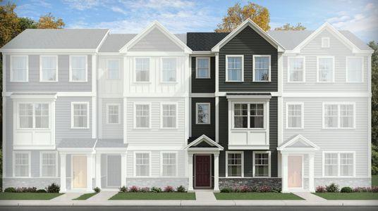 New construction Townhouse house 13120 Capital Boulevard, Wake Forest, NC 27587 - photo 0