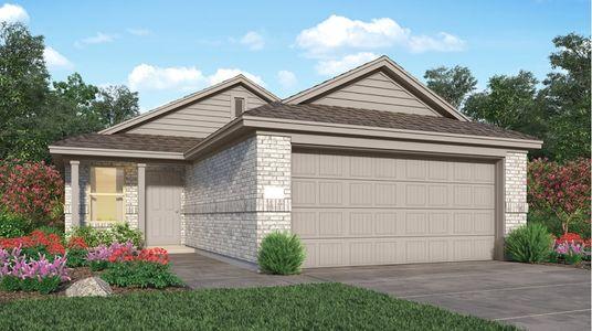 New construction Single-Family house 545 Copper Springs Drive, Magnolia, TX 77354 Windhaven 1.5- photo 0