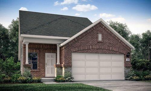 New construction Single-Family house 1621 Purple Martin Drive, Pflugerville, TX 78660 Harmony- photo 0