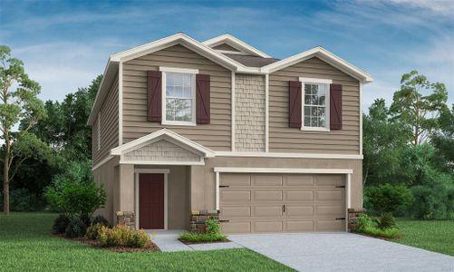 New construction Single-Family house 5647 Maddie Drive, Haines City, FL 33844  SEABROOKE II - photo 0