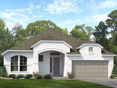 New construction Single-Family house 12602 Blossom Drive, Tomball, TX 77375 Payton- photo 0