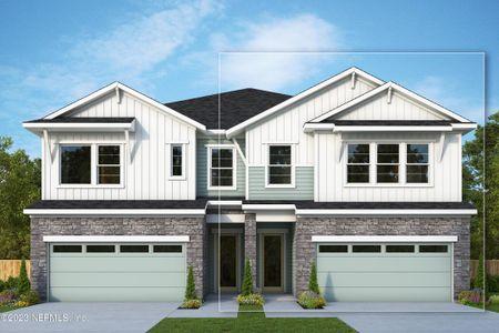New construction Townhouse house 10029 Element Rd, Jacksonville, FL 32256 The Acosta- photo 0