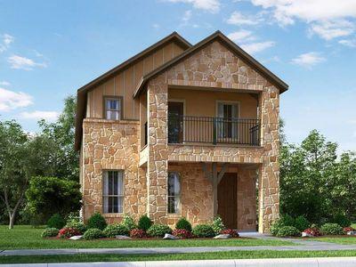 New construction Single-Family house 726 Lone Peak Way, Dripping Springs, TX 78620 The Cheshire (2413)- photo 0