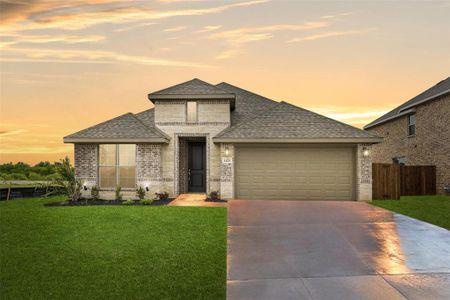 New construction Single-Family house 1233 Hunters Ridge Drive, Crowley, TX 76036 Concept 2186- photo 0
