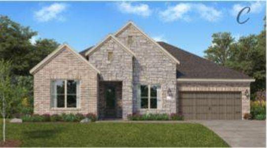 New construction Single-Family house 4818 Avon Ridge Way, Fulshear, TX 77441 Charleston- photo 0