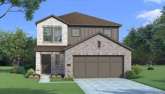 New construction Single-Family house 8622 Eagle Hill Meadow, San Antonio, TX 78222 Wise N- photo 0