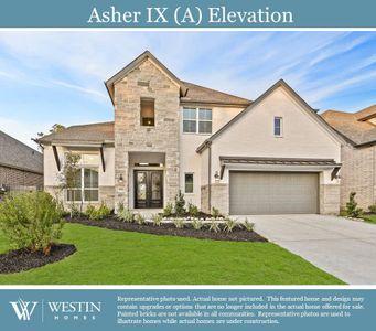 New construction Single-Family house 15622 Broadway Bend Drive, Conroe, TX 77302 The Asher IX- photo 0