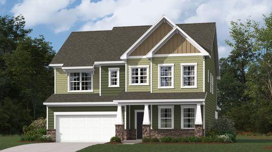 New construction Single-Family house 107 Hollywood Court, Troutman, NC 28166 Greenway- photo 0