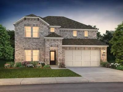 New construction Single-Family house 1114 Corkwood Dr, Melissa, TX 75454 The Bexar- photo 0