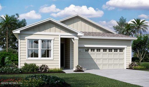 New construction Single-Family house 75573 Blackbird Drive, Yulee, FL 32097 Larimar- photo 0