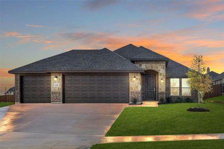 New construction Single-Family house 1340 Elk Ridge Drive, Crowley, TX 76036 Concept 1849- photo 0