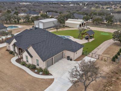 New construction Single-Family house 373 Oak Meadow Lane, Weatherford, TX 76085 - photo 0