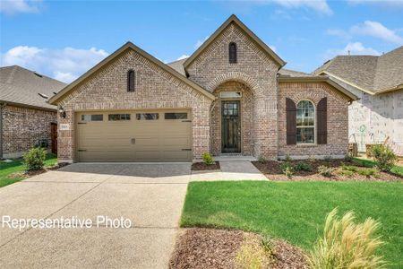 New construction Single-Family house 912 Water Canna Drive, Fort Worth, TX 76247 Premier Series - Laurel- photo 0