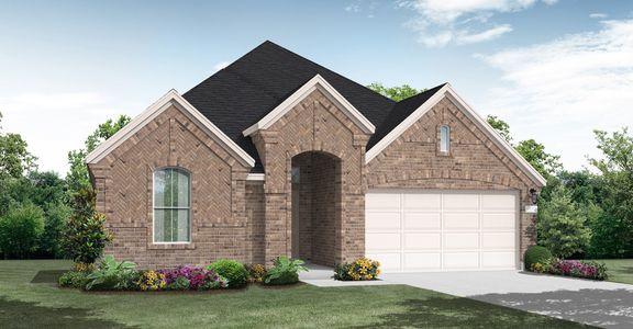 New construction Single-Family house 13915 Via Toluca Tr, Cypress, TX 77433 Kempner (2412-HV-40)- photo 0