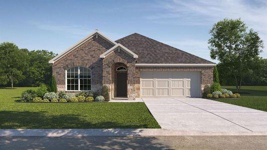 New construction Single-Family house 600 Deerpath Street, Leander, TX 78641 The Salinger- photo 0