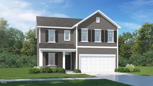 New construction Single-Family house 453 Willard Woods Drive, Unit Lansford, Wendell, NC 27591 - photo 0