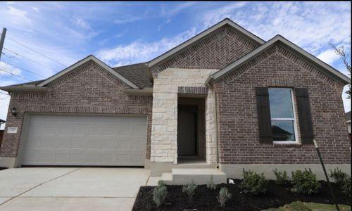New construction Single-Family house 307 Doodle Lane, Hutto, TX 78634 Canadian - photo 0