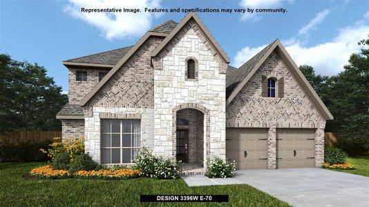 New construction Single-Family house 5103 Albany Shores Lane, Fulshear, TX 77441 Design 3396W- photo 0