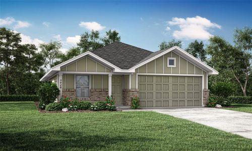 New construction Single-Family house 1617 Questa Street, Fort Worth, TX 76119 Whitton II- photo 0