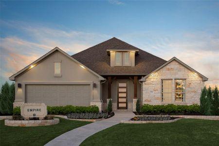 New construction Single-Family house 104 Civita Rd, Liberty Hill, TX 78642 Richmond D- photo 0