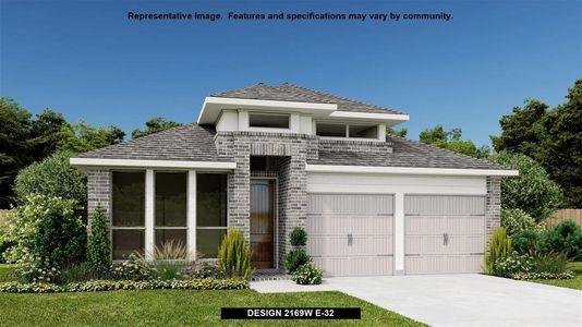 New construction Single-Family house 156 Plumbago Loop, Bastrop, TX 78602 Design 2169W- photo 0