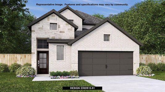 New construction Single-Family house 4019 Honeyspring Drive, Missouri City, TX 77459 Design 2392W- photo 0