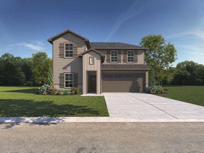 New construction Single-Family house 31727 Kellan Grove Court, Fulshear, TX 77441 Mitchell- photo 0