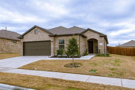 New construction Single-Family house 119 Willow Street, Rhome, TX 76078 ENCINO- photo 0