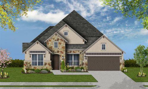 New construction Single-Family house 6940 Basket Flower Road, Roanoke, TX 76262 Bryson (2767-DM-50 ELE-F)- photo 0