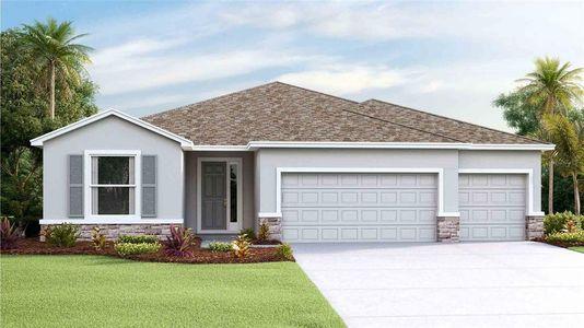 New construction Single-Family house 10283 Bridgegate Heights Loop, San Antonio, FL 33576 - photo 0