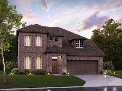 New construction Single-Family house 4105 Bluestem Boulevard, Argyle, TX 76226 Whitley - Reserve Series- photo 0
