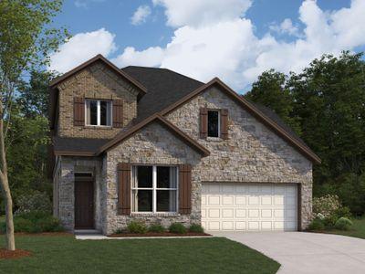 New construction Single-Family house 377 Comfort Maple Lane, Dripping Springs, TX 78620 Estonian - Capital Series- photo 0