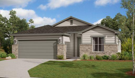 New construction Single-Family house 3804 Tripps Place, Seguin, TX 78155 Sheffield- photo 0