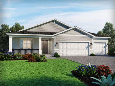 New construction Single-Family house 5746 Hampton Park Circle, Vero Beach, FL 32968 Jade- photo 0