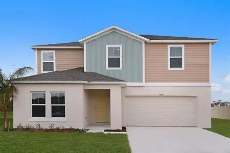New construction Single-Family house 4151 Gerbera Daisy Avenue, Haines City, FL 33844 Catalina- photo 0