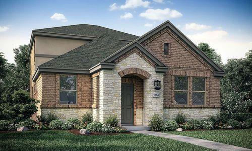 New construction Single-Family house 304 Stinchcomb Road, Hutto, TX 78634 - photo 0