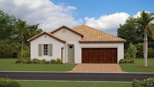 New construction Single-Family house 5204 Windy Grove Drive, Wimauma, FL 33598 Dawning II- photo 0