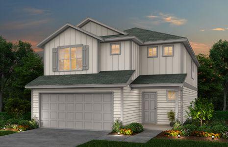 New construction Single-Family house 11626 Long Rider, San Antonio, TX 78254 Modena- photo 0